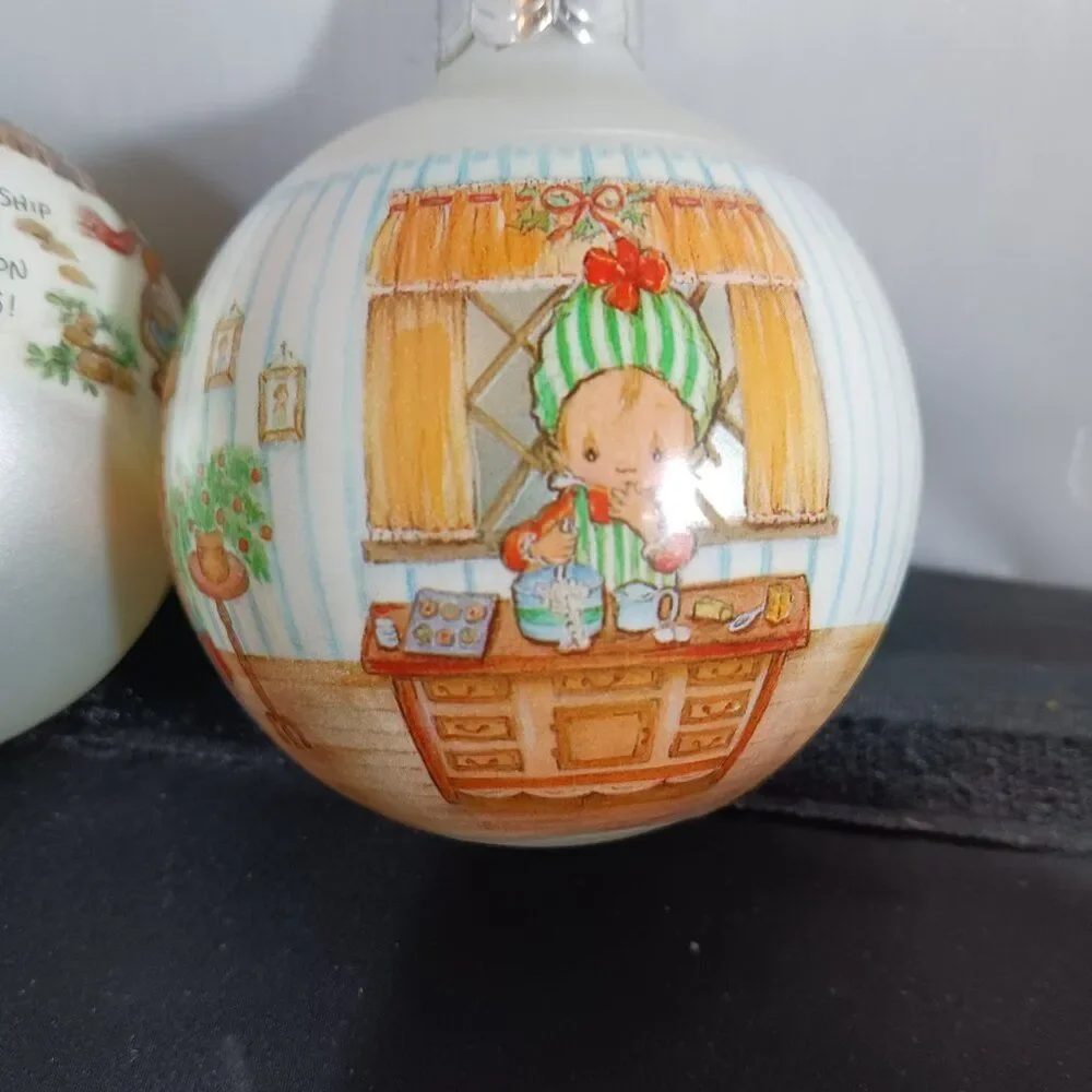 5pcs Vintage Hallmark Ornament Decor